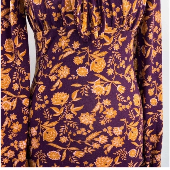 NWOT Floral flounce dress - Picture 5 of 14